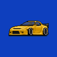 Pixel Car Racer Lamborghini Mod APK 1.2.5 (Unlimited money)