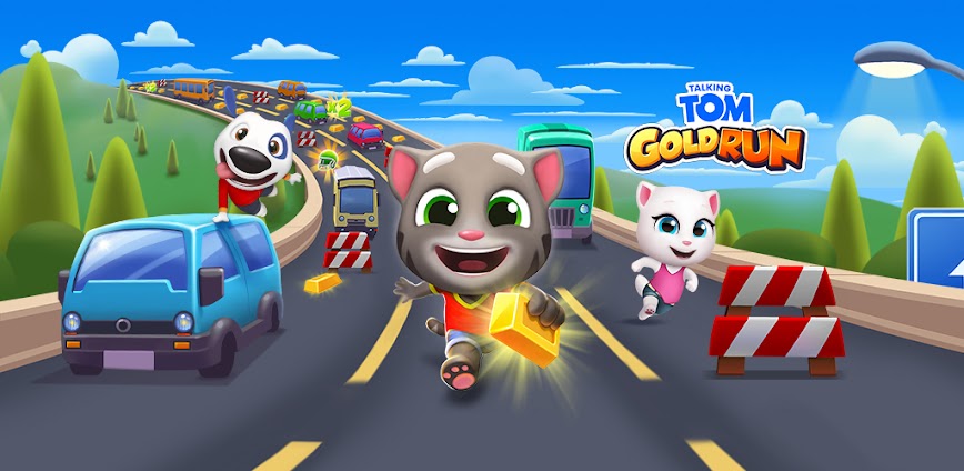 Talking Tom Gold Run Mod APK(Free Purchase )