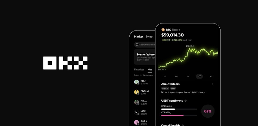 OKX: Buy Bitcoin BTC & Crypto Mod APK