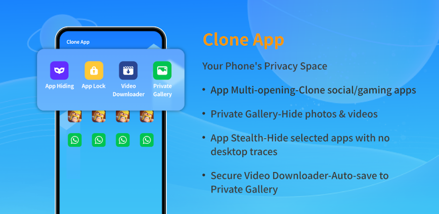 Clone App-Parallel Dual Space Mod APK (Premium Unlocked )